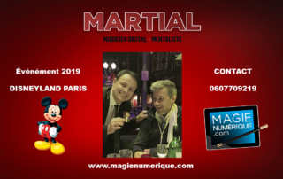 Magicien digital Disneyland Paris